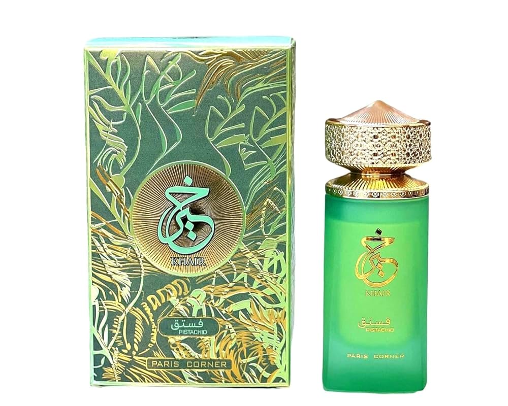 パリ コーナー カヘアー ピスタチオ オードパルファム 100ml Amazon.com : Paris Corner Pistachio Khair Unisex Perfume 3.4